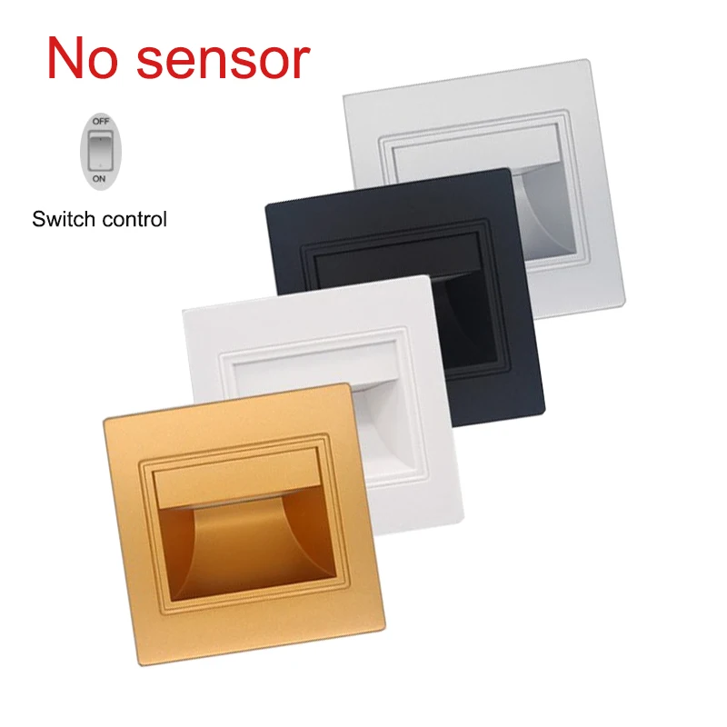 Настенный светильник лестницы настенный светодиодный 3 Вт + лампы ступенчатый