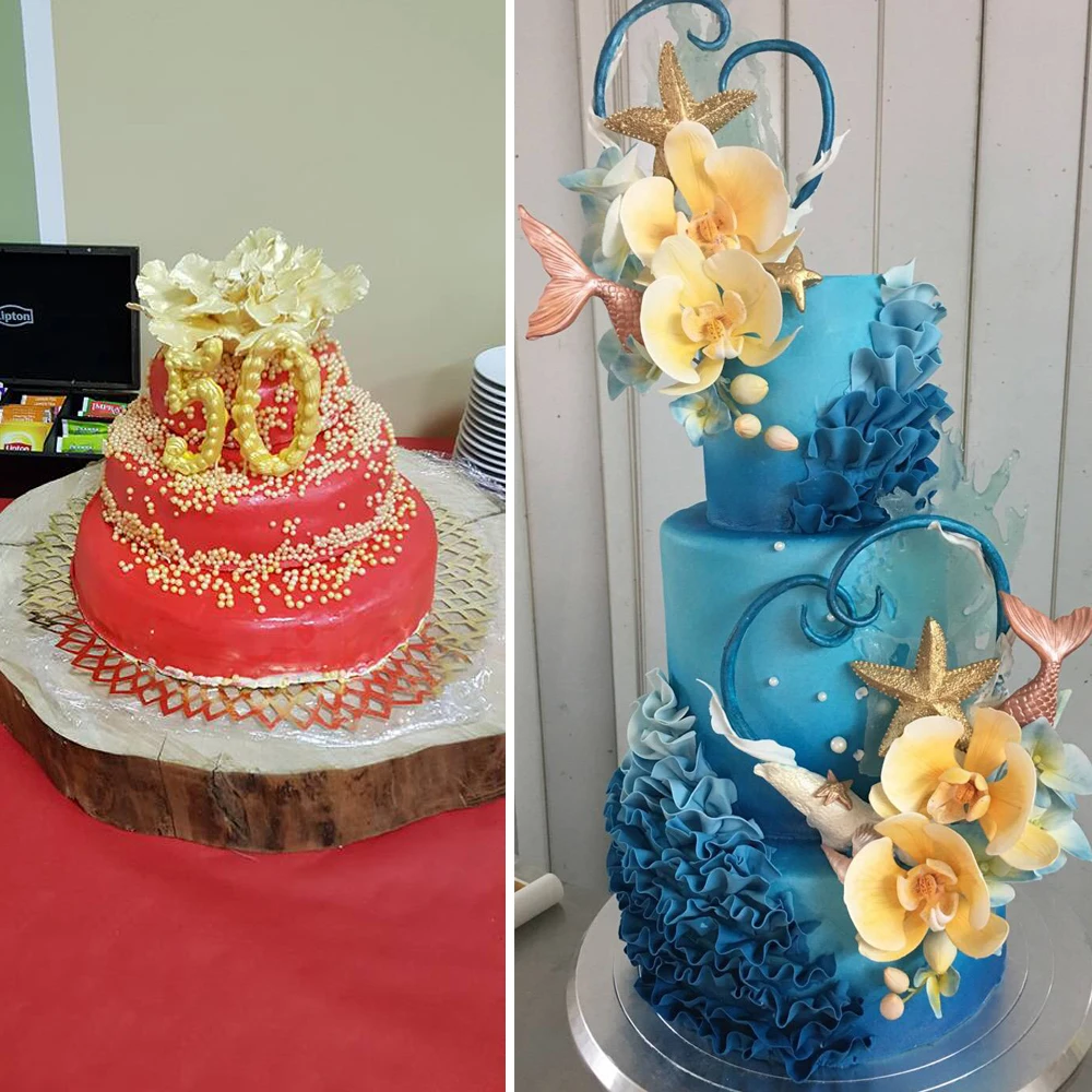 Германия импорт съедобные Еда красного цвета с порошковым покрытием ручная