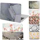 Новый чехол для ноутбука Apple MacBook Pro 13 дюймов A2338 A2289 Touch ID для Mac Book M1 Air Pro 11 13 15 16 A1707 с крышкой для клавиатуры