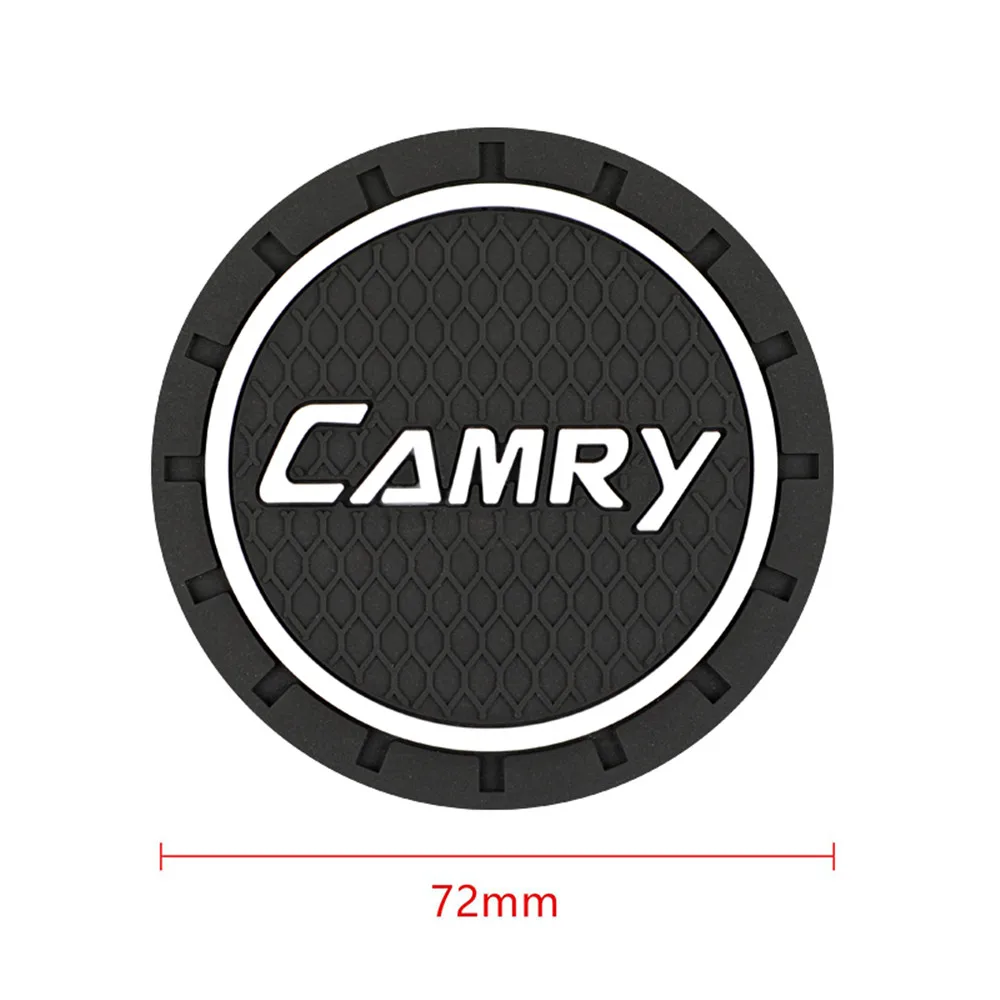 2 шт. автомобильный Автомобильный слот для стакана воды нескользящий коврик