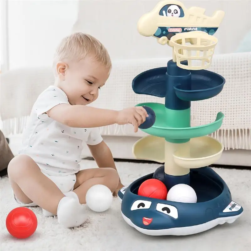 

Детские развивающие игрушки, детская раздвижная башня с шариками, складные баскетбольные настольные игры для детей, подарок для стрельбы с ...