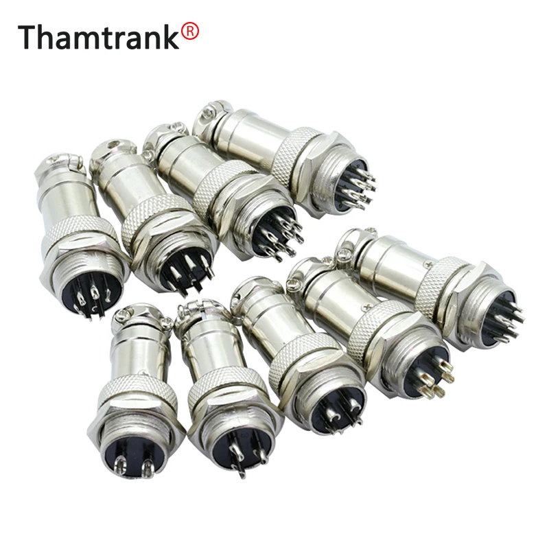 1 комплект GX16 XLR 16 мм 2 3 4 5 6 7 8 9 10 штырьков штекер Шасси авиационный разъем высокое