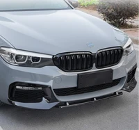 abs paint carbon fiber front bumper spoiler lip splitters wind knfe cover for bmw 5 series g30 2018 2019 2020