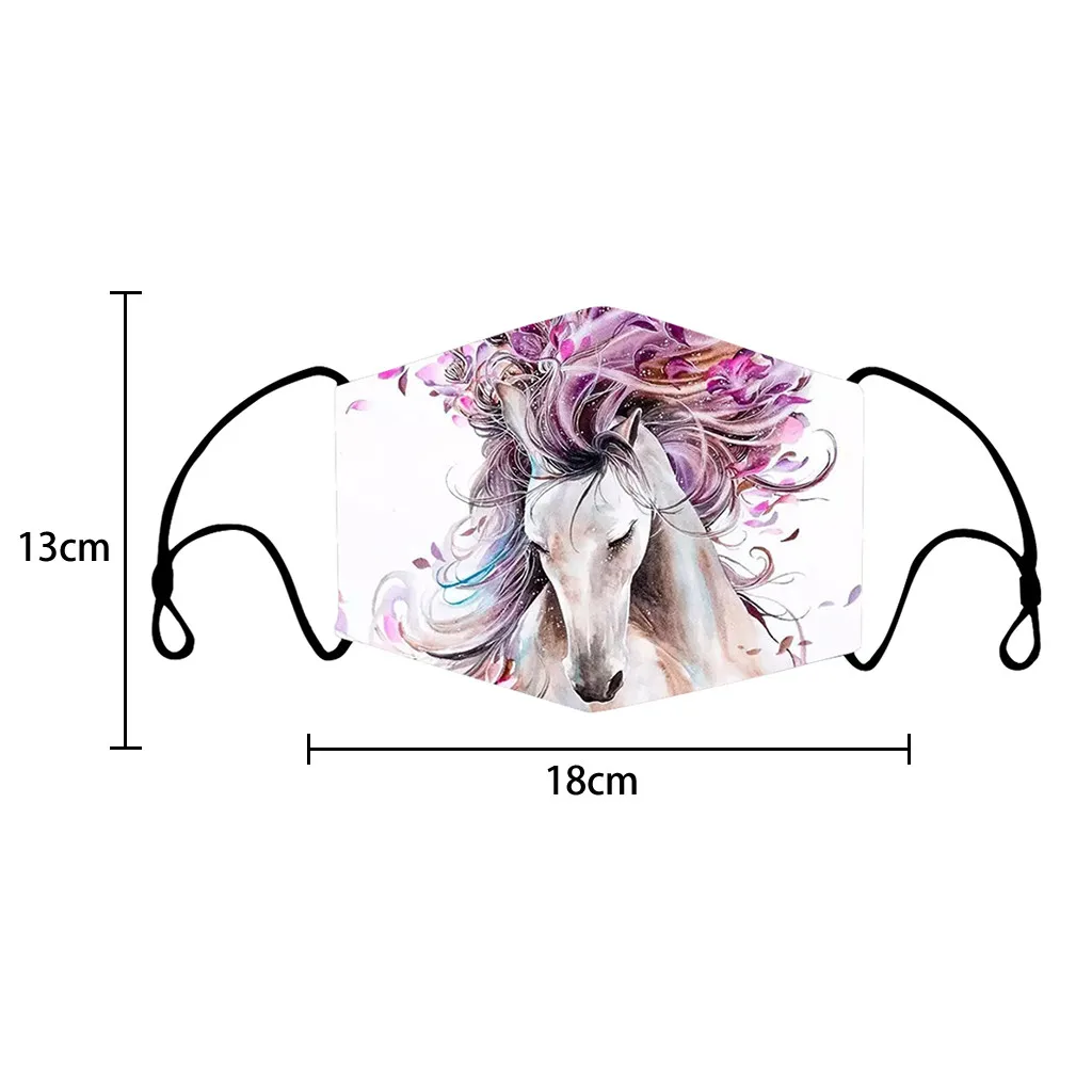 

Adult Washable Reusable Dustproof Anti-spitting Protective Face Masks