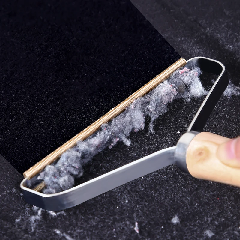 

Hot Portable Lint Remover Clothes Fuzz Fabric Shaver Brush Tool Power-Free Fluff Removing Roller for Sweater Woven Coat