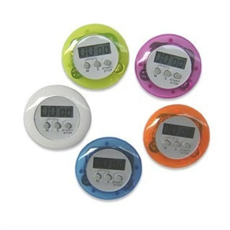1 шт. цифровой кухонный таймер обратный отсчет магнитный Таймер ЖК дисплей