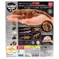 japan bandai gashapon capsule toyscrawler lizard model gecko insect pillbug series 7