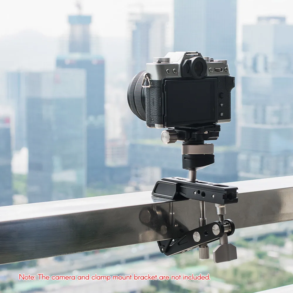 Мини штатив Andoer с шаровой головкой Вращающейся на 360 градусов винтовой пластиной