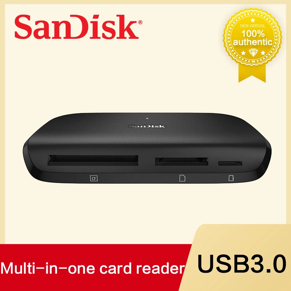 Карта памяти SanDisk Reader USB 3,0 SDDR-489 Imagemate PRO Reader Для SD SDHC SDXC microSDHC microSDXC карт до UDMA 7