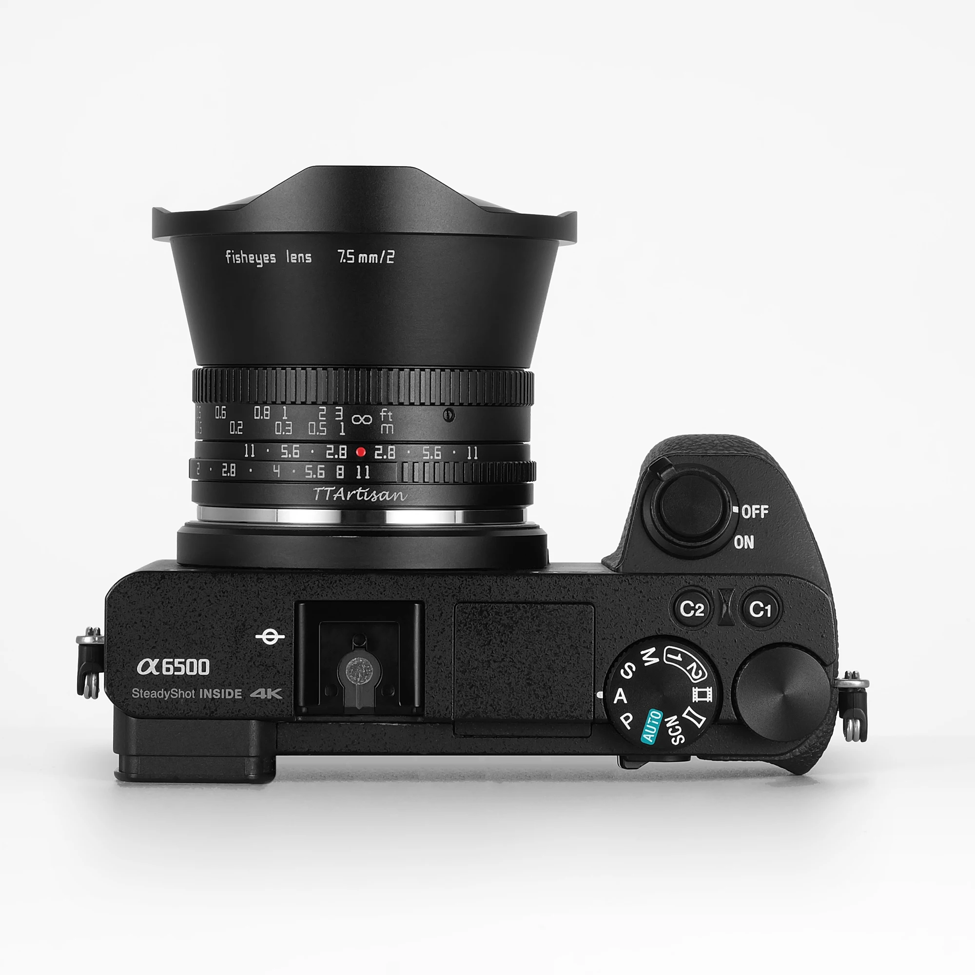 Объектив TTArtisan 7 5 мм F2 рыбий глаз для камеры FUJI X Canon M EOS R SONY E Nikon Z Zfc M4/3 Leica SIGMA L APS-C с