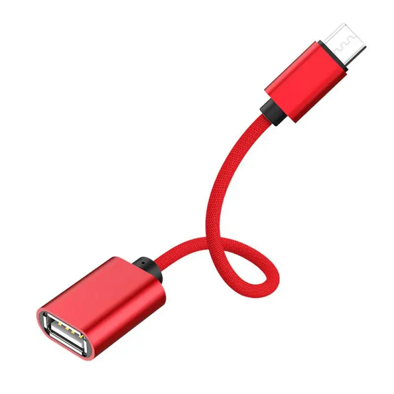 Кабель адаптер OTG Type C 2020 для Samsung S9 S10 Xiaomi Mi 9 Android MacBook Mouse Gamepad Tablet PC USB|Переходники и