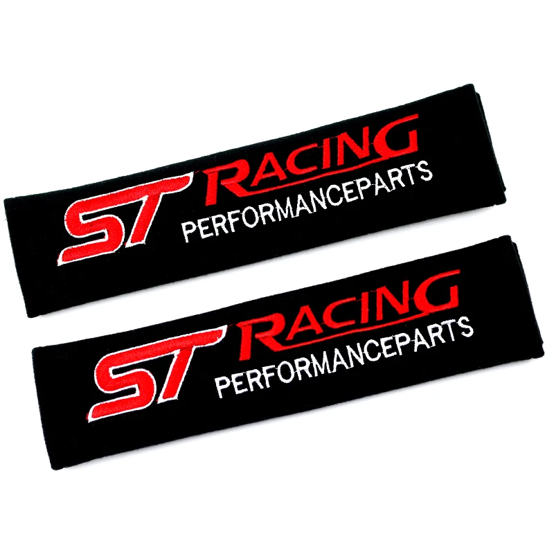 2 шт. автомобильный ремень безопасности вышивка узор Чехлы Чехол для Ford focus 3 Fiesta