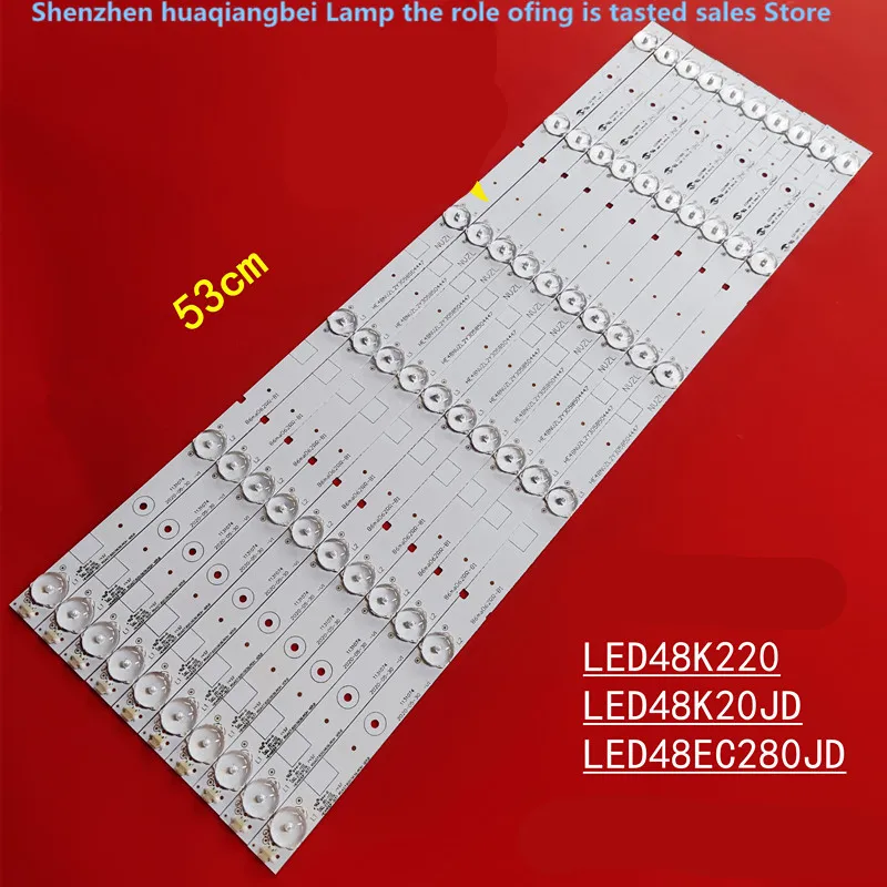 48 дюймов Hisense 100% новый ЖК-Телевизор подсветка бар LED48K20JD лампа полоса алюминиевая