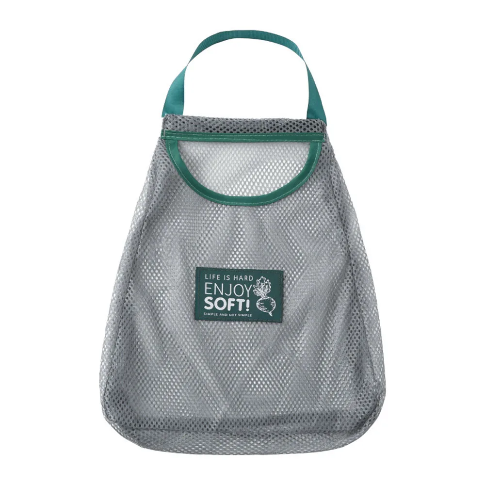 

Сетчатые мешки для хранения овощей, лук, картофель, кухонный стеллаж, дышащий органайзер для чеснока, имбиря