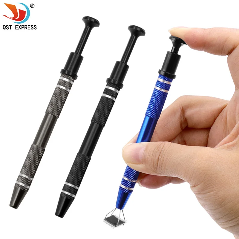 

Precision Grabber IC Chip Components Catcher Clamping Clip Pick Up Socket Tool Small Electronic Components On Motherboard