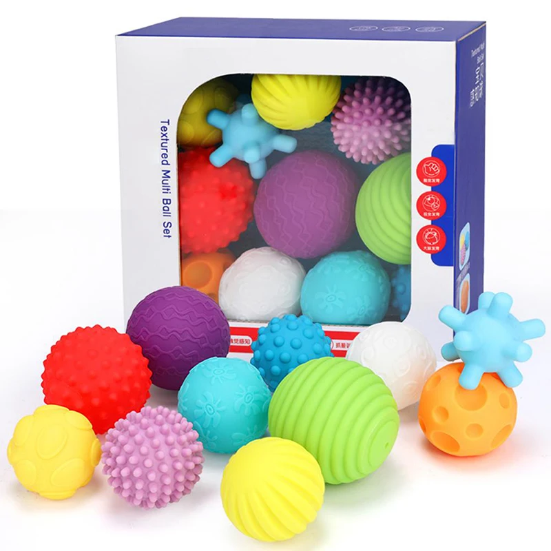 

Мяч-прорезыватель для рук, для детей 0-2 лет, сенсорный мячик