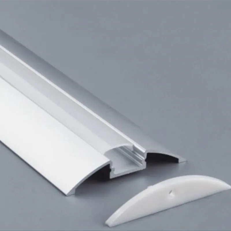 Бесплатная доставка алюминиевые края профили изогнутые двери шкафа профиль 2