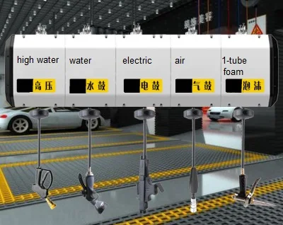 5 комбинированный резервуар композитная коробка для автомобильной Шланговой