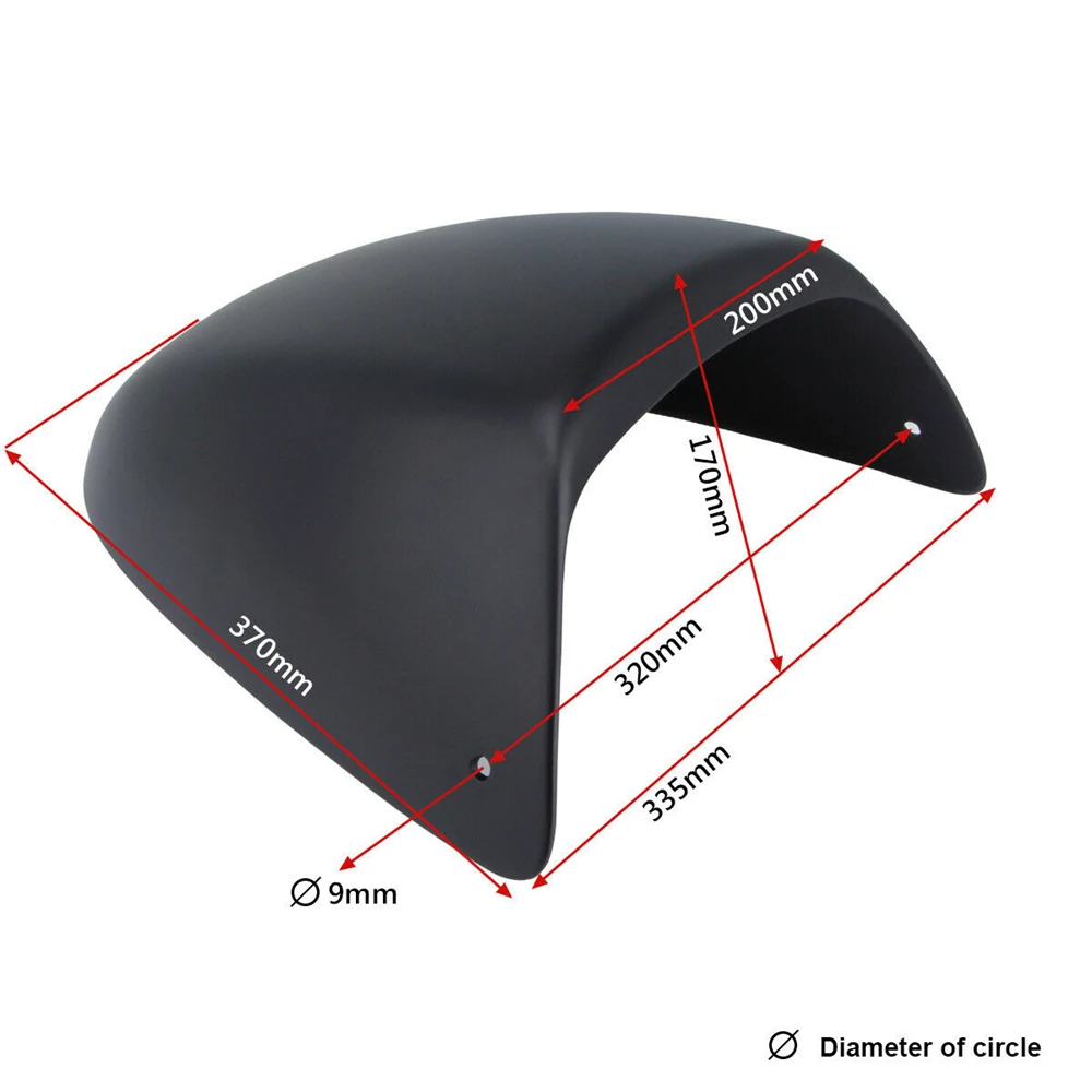 

ABS Matte Rear Seat Cowl Cover For Thruxton 900 Scrambler Cafe Racer 2001-2015