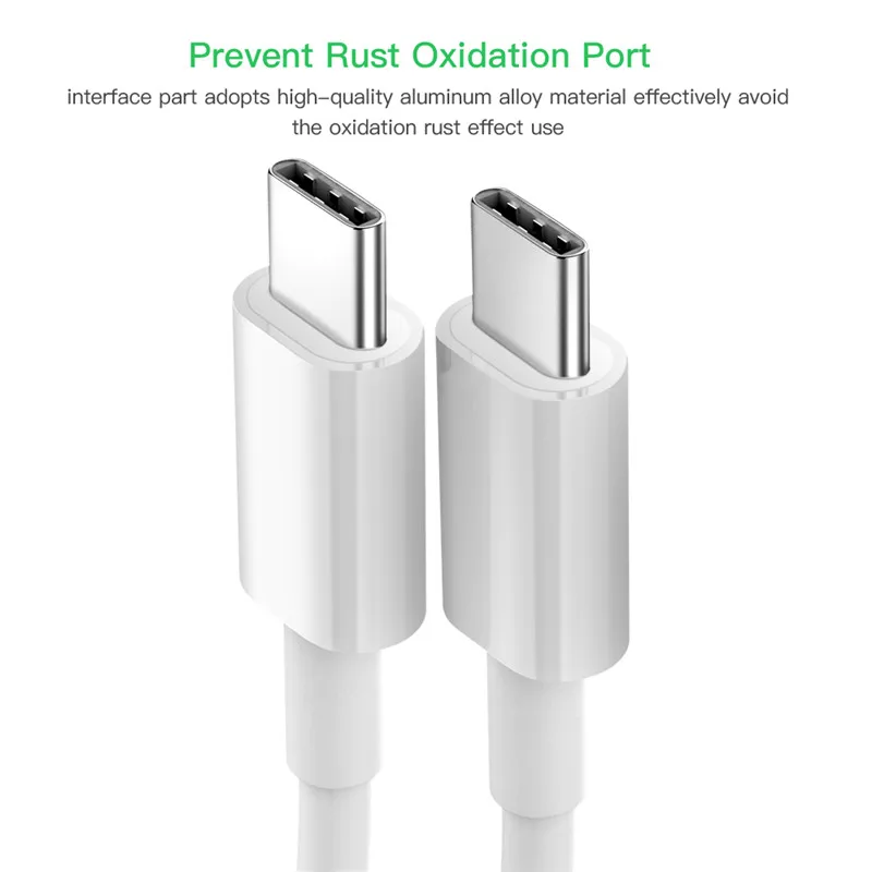 PD USB C к кабель быстрой зарядки двойной Type для Xiaomi mi a3 9t Redmi быстрое зарядное
