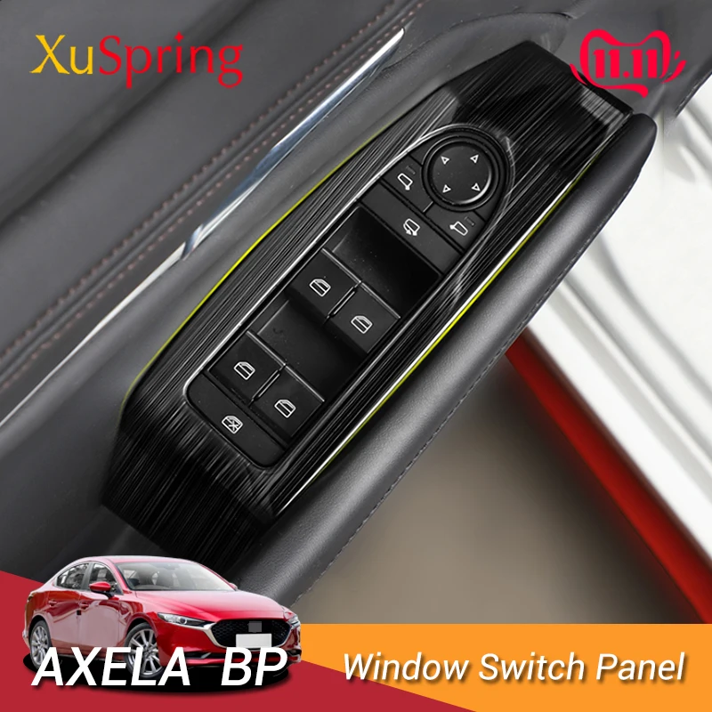 Панель переключателя окна автомобиля для Mazda3 Mazda 3 Axela 2019 2020 4th LHD регулируемая