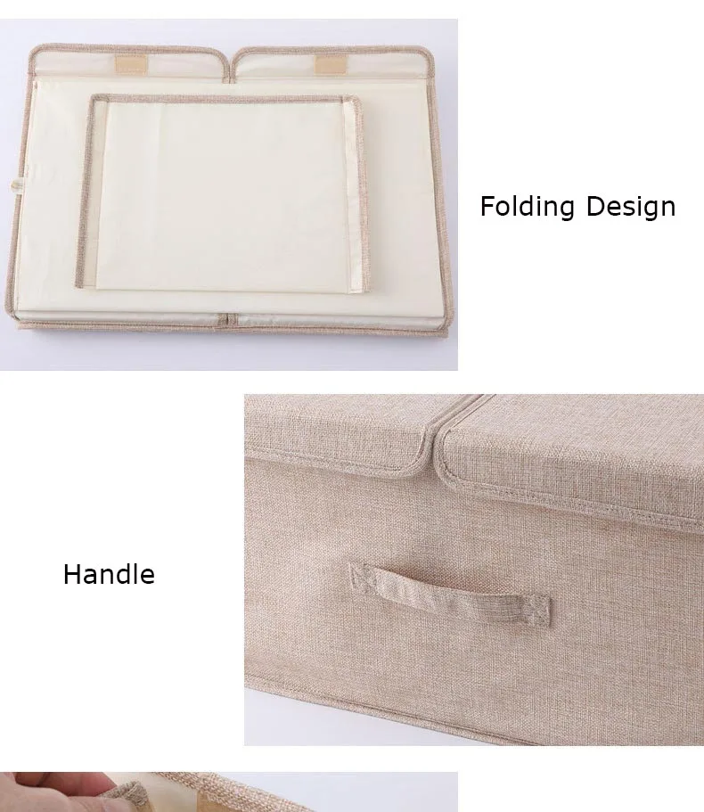 Анти-плесень складной ящик для хранения органайзеры большие ручки переноски