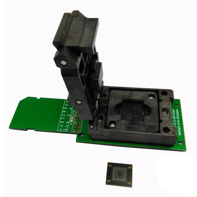 EMMC153 eMMC169 чип ридер раскладушка структура BGA153 BGA169 гнездо с SMD типа Дата