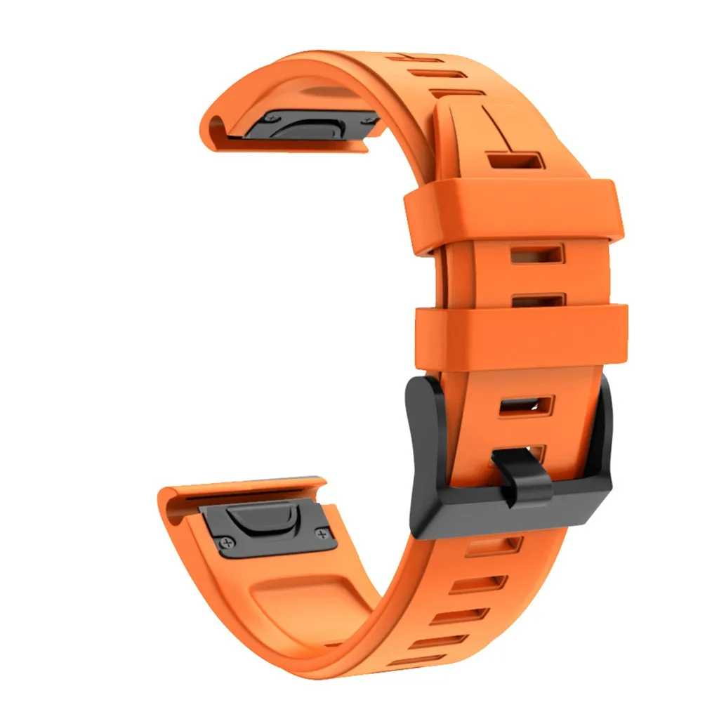 Силиконовый быстросъемный ремешок для наручных часов Garmin Fenix 6X Pro | Электроника