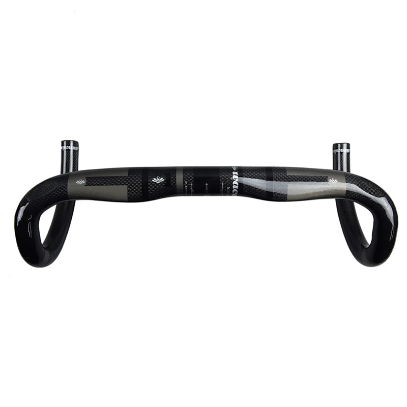 Углеродное волокно руль для велосипеда MTB дорожный велосипед черный прочный