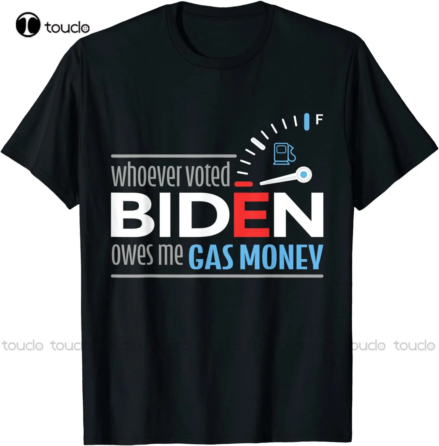 

New Whoever Voted Biden Owes Me Gas Money T-Shirt Mens Tall T Shirts