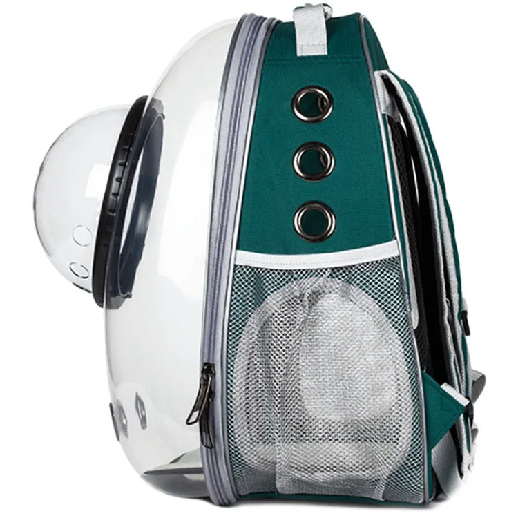 Воздухопроницаемый рюкзак для переноски кошек прозрачный уличный дорожный