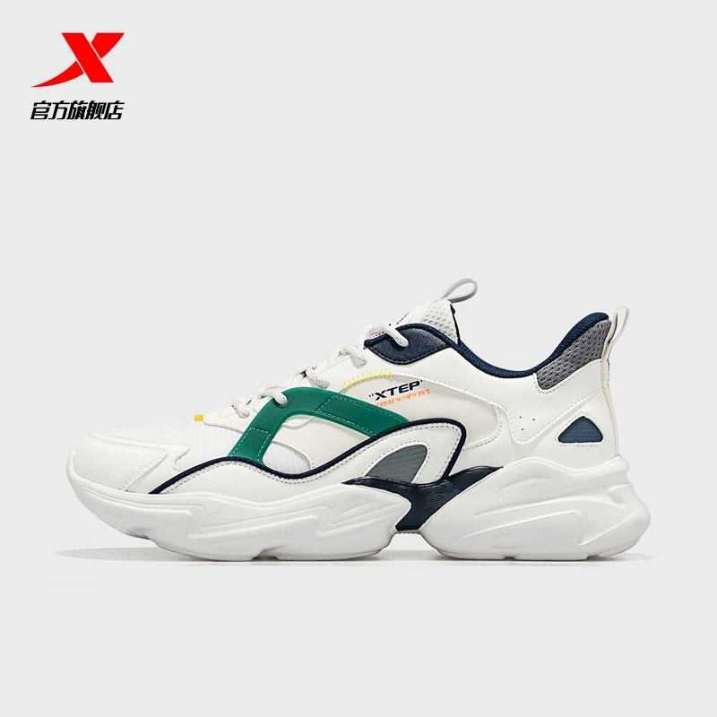 

XTEP men's running shoes men's spring men's versatile 2021 new light daddy men's shoes sports running shoes