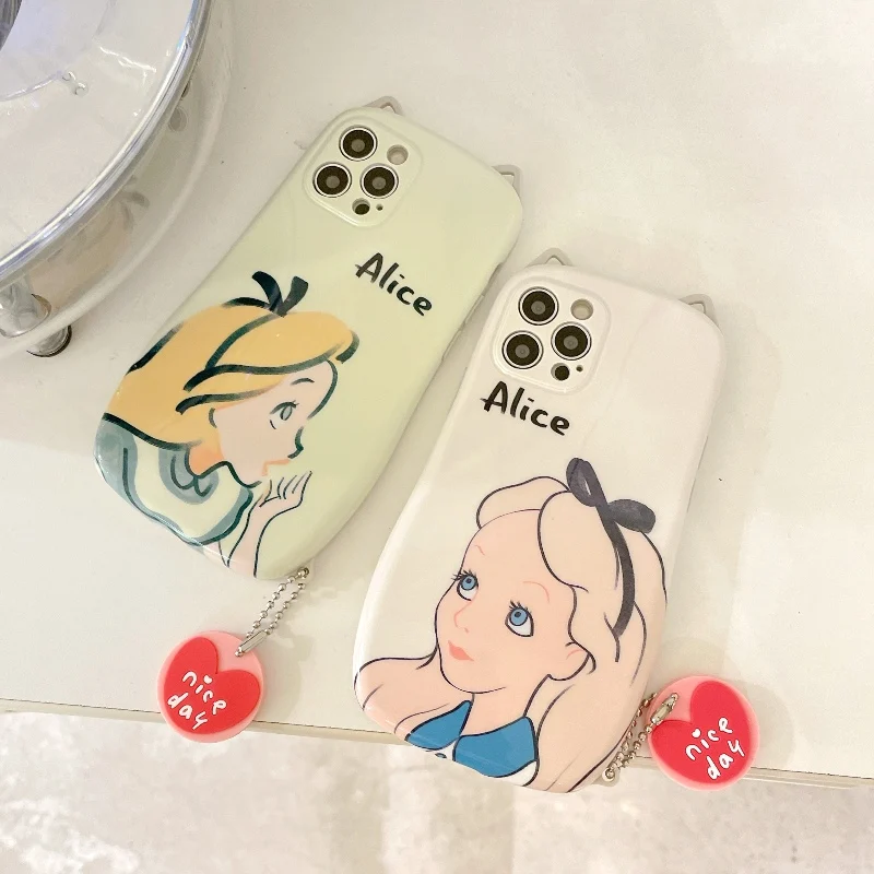 

sumkeymi 3D Cute Cartoon Girl ear Cat shape Soft silicone phone Case For iphone 12 pro Max 11 7 8 Puls X XR XS protection cover