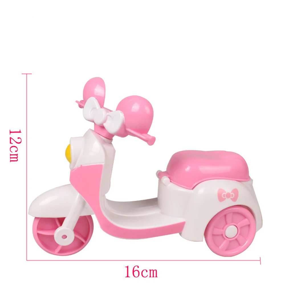 Модные аксессуары для кукольного домика милая игрушка Kawaii Мотоцикл Скутер
