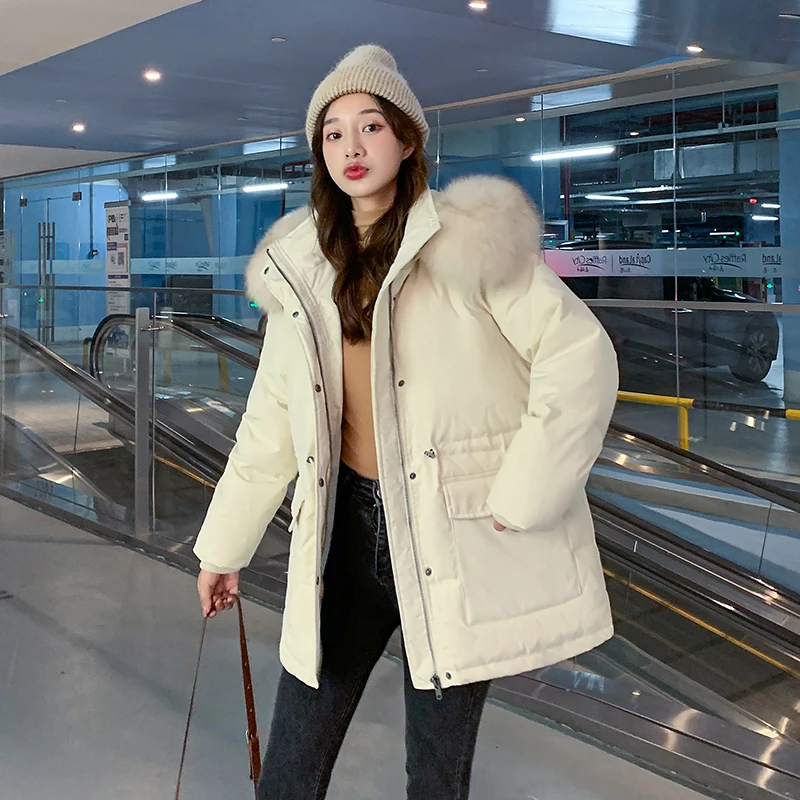 Winter Down Padded Coat 2021 New Cotton Coat Korean Version of Loose Bread Coat Women's Winter Coat Short Thick Padded Coat