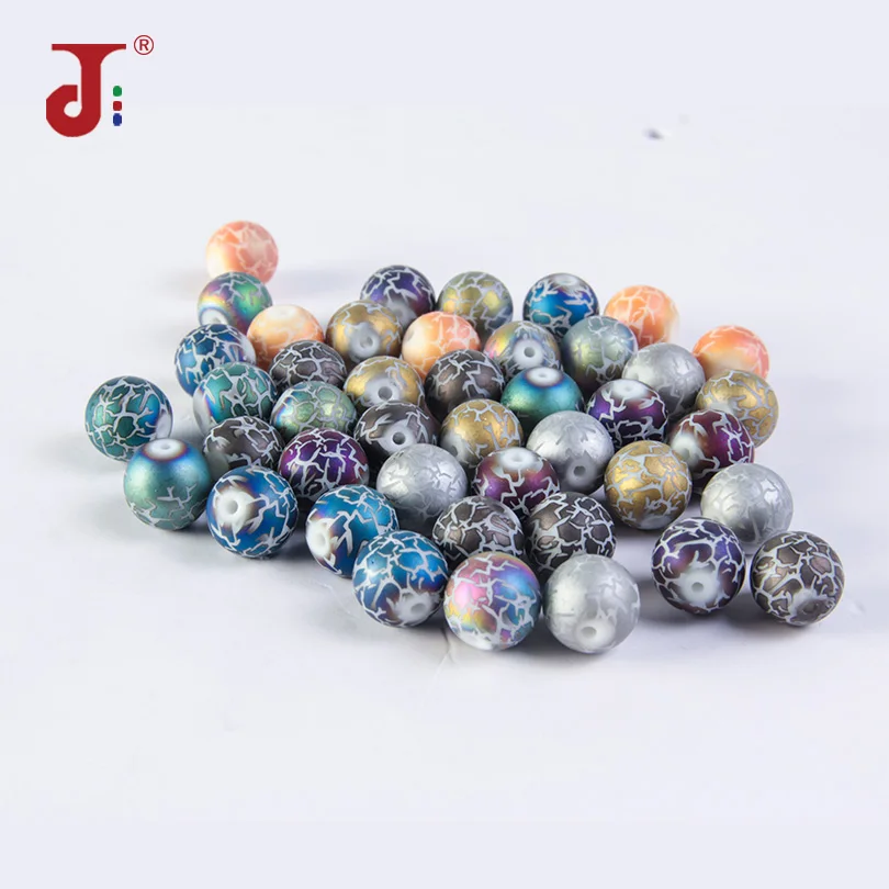50 ⑤ пакет керамические бусины глазурь трещина шаблон стеклянные Сделай Сам