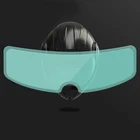 Аксессуары для мотоциклетного шлема, противотуманная + непромокаемая прозрачная патч-пленка, водонепроницаемая Универсальная пленка для объектива для козырек для мотоцикла