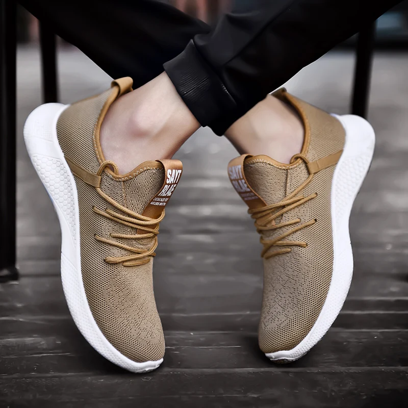 2019 Fashion Breathable Shoes male Sneakers Men's shoes casual Mens color Sports Zapatos Hombre New | Обувь