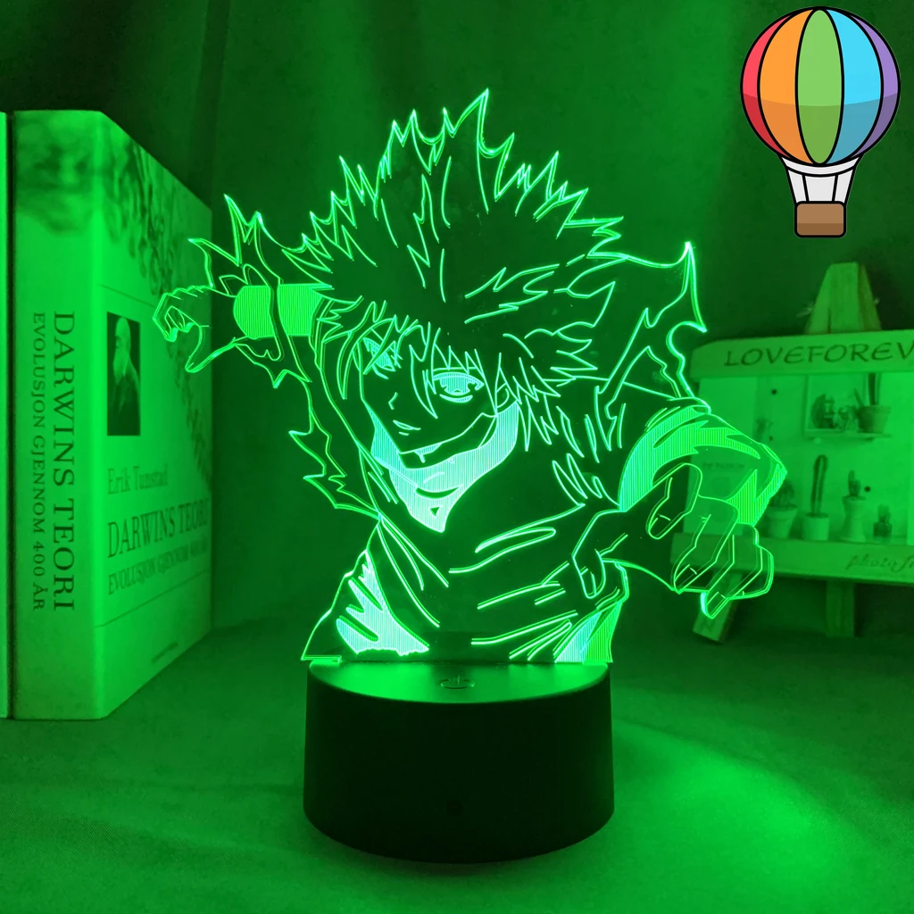 

Anime Hunter X Hunter Killua 3D Led Light for Bedroom Decor Nightlight Birthday Gift Acrylic Led Night Lamp Hxh Killua Godspeed
