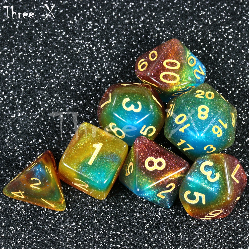 7 шт. аксессуары для игры в игральные кости|Кубики| |