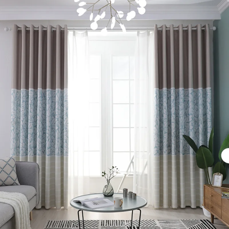 Затемняющие занавески JIANIW для комнаты окон европейские Современные