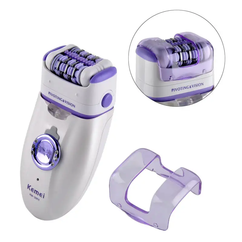 Kemei 2 в 1 женский эпилятор для женщин женские бритвы Эпилятор водонепроницаемый