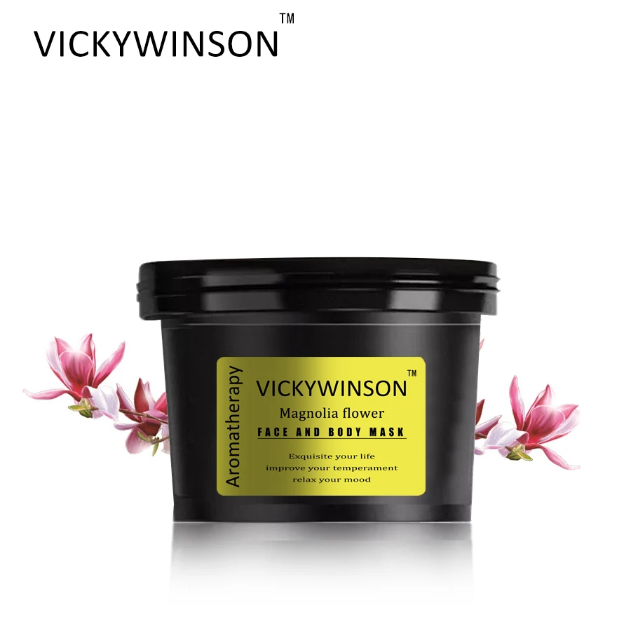 

VICKYWINSON цветок магнолии для ароматерапии, на каждый день, 50 г отшелушивающим скрабом Массажный крем удаляет мертвую кожу средство для удален...