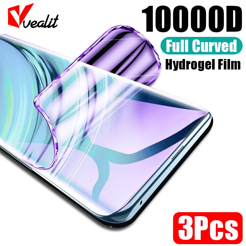

1-3Pcs Anti Blue Light Hydrogel Film For Xiaomi 11 11t 12 Pro 12X 11X Poco F3 X3 GT X3 NFC Black Shark 4 4S Pro Screen Protector
