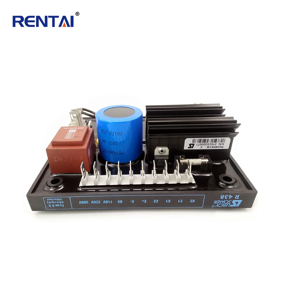 Voltage Regulator AVR R438 For Leroy Somer Generator | Parts & Accessories