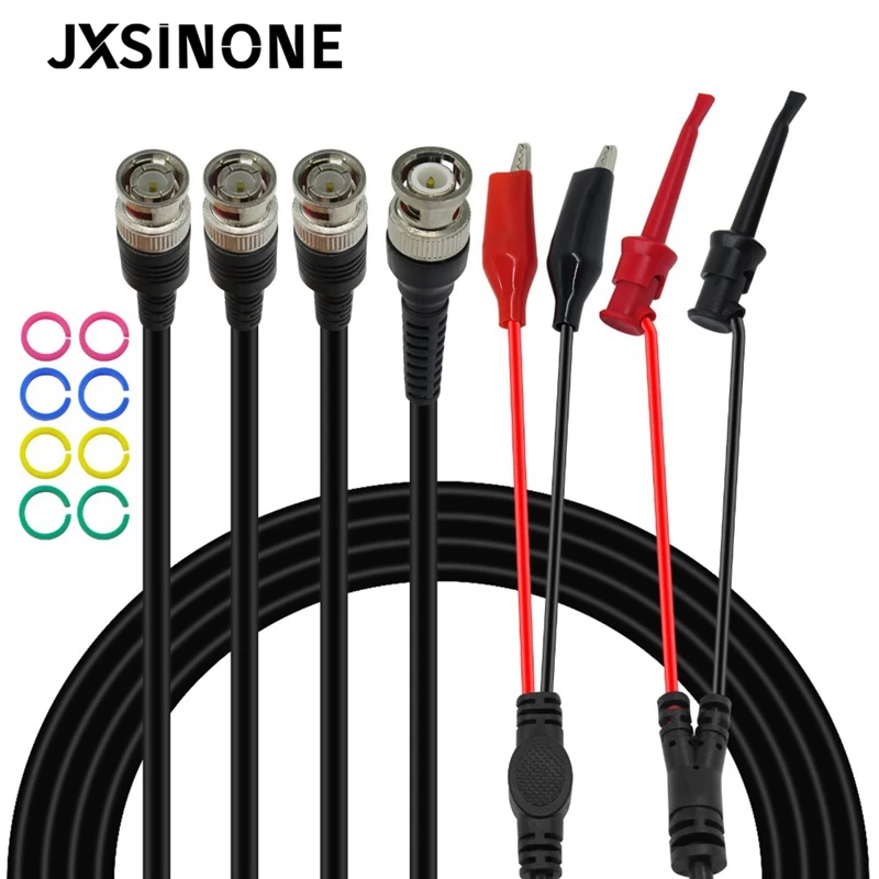 Коаксиальный кабель JXSINONE P1260 комплект испытательных проводов BNC к и зажиму типа