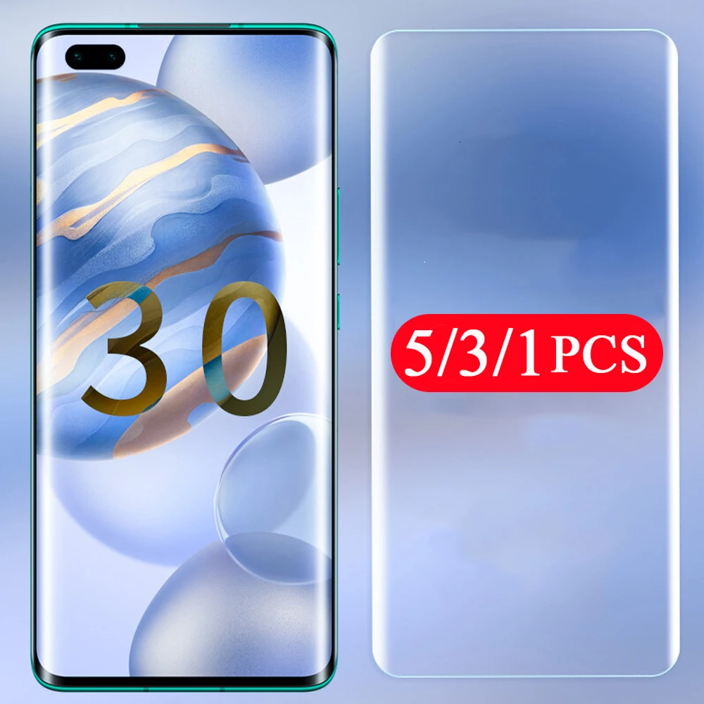 

5/3/1Pcs for huawei honor view 30 pro plus 30s 30i v30 20 lite 20s 20i v20 tempered glass phone screen protector protective film