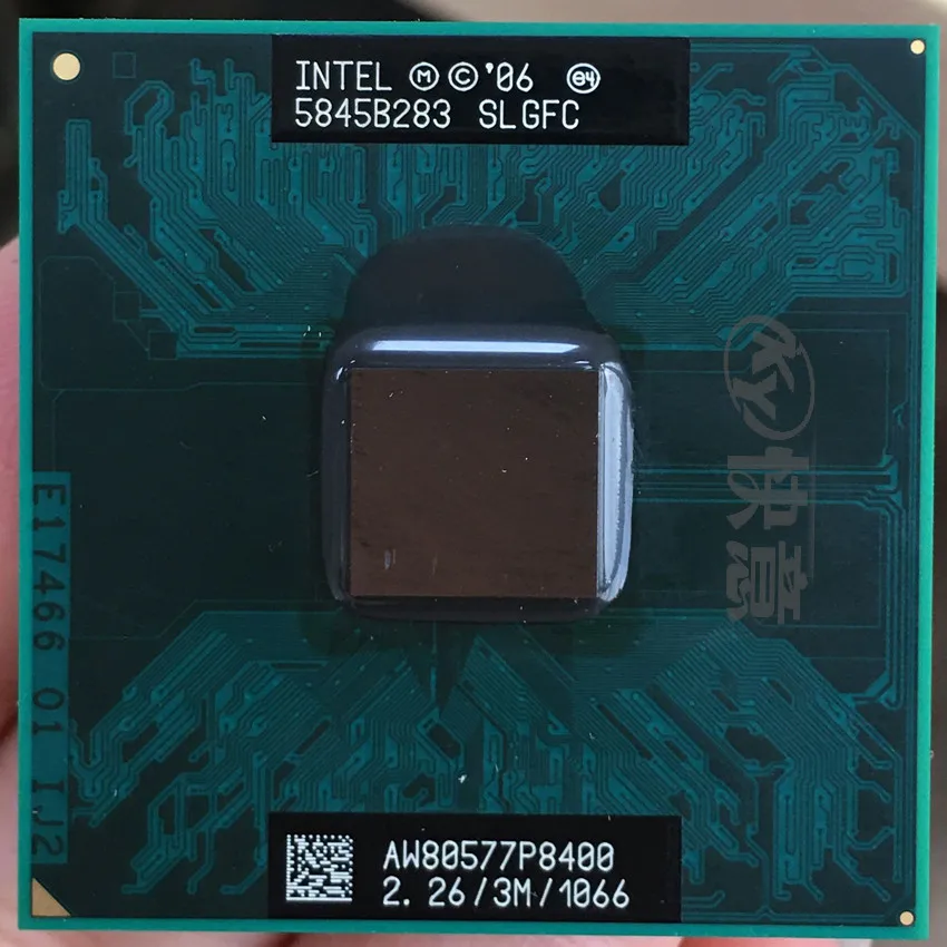 Оригинальный процессор для Intel Core 2 Duo P8400 CPU 26G 3M cpu 1066 МГц 25 Вт PGA ноутбука