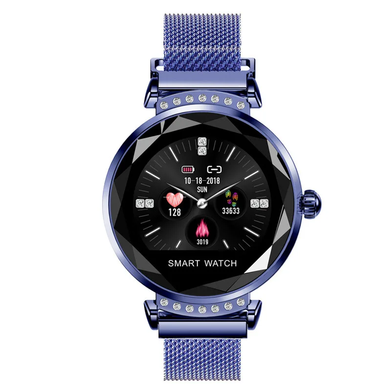 

2020H2 smart watch heart rate detection IP67 waterproof female physiological reminder magnetic strap Sleep Tracker
