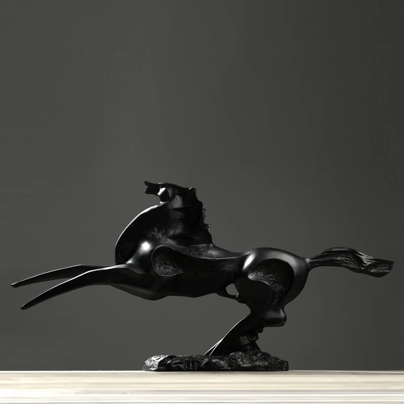 

Nordic home decoration indoor war horse decoration living room study office model room TV cabinet furnishing